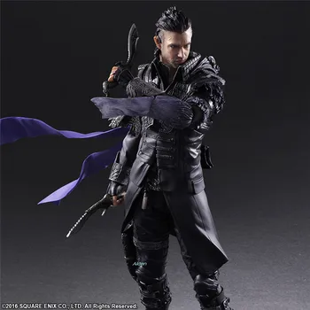 

10" Final Fantasy Kingsglaive Nix yurek Lunafreya Nox Fleure Play Arts PVC Action Figure Collectible Model Toy BOX 26CM L267