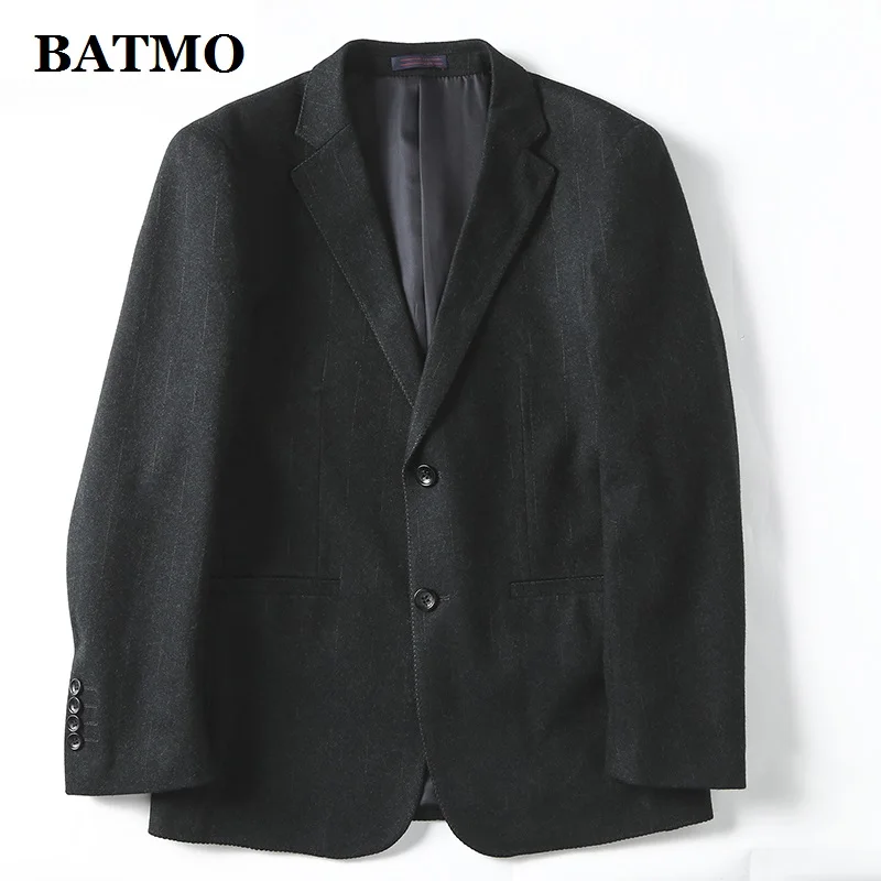 BATMO new arrival autumn high quality wool casual blazer men,men's wool jackets,plus-size M-XXXL 1901