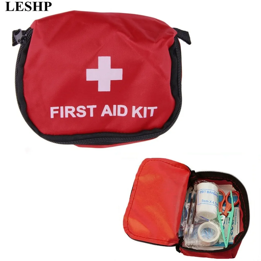

LESHP Mini First Aid Kit Medical first aid bag Outdoor Camping Safe Wilderness Survival Travel Emergency Medical Urgent Bag