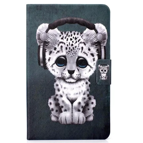 Wekays для Amazon HD10 Мультфильм кожаный чехол Funda для Coque Amazon Kindle Fire HD10 HD 10 10 дюймов Чехол - Цвет: D