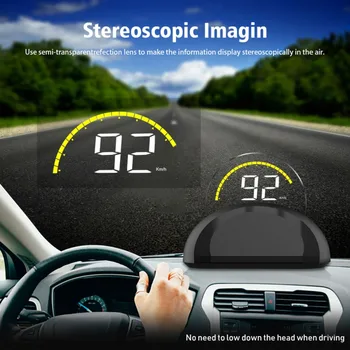 

Accesories C700 OBD2 Hud Head-Up Display With Mirror Digital Projection Car speedometer On-Board Computer Fuel Mileage Temp