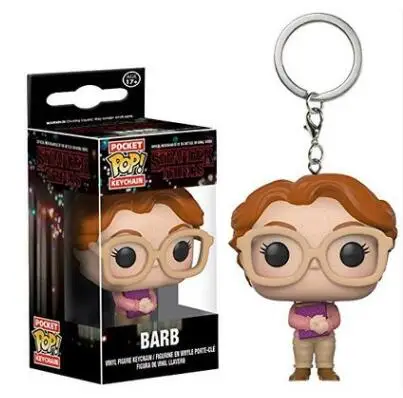 Funko Pop Pocket странные вещи брелок Eleven dutin Barb Demogorgon Фигурки игрушки