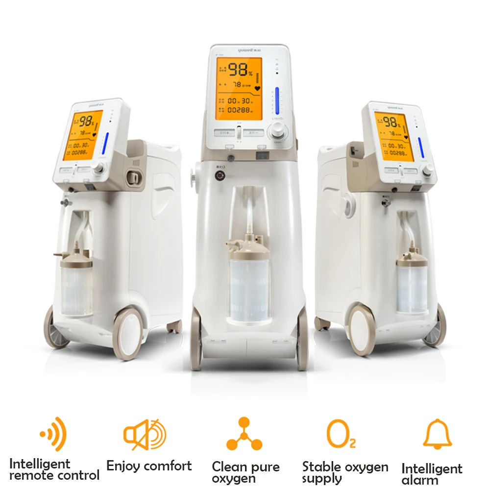  Yuwell 9F-3AW Portable Oxygen Concentrator Medical Equipment Oxygen Generator Medical Household Hom