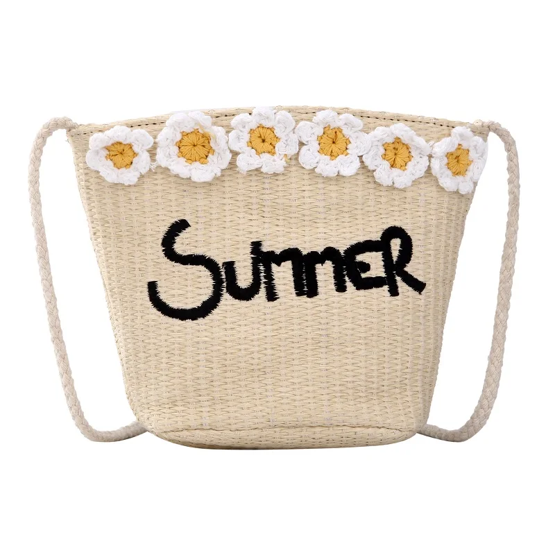 

Yuhua 2019 new fashion women handbags, trend korean version messenger bag, bohemian woman shoulder bag, casual straw bucket bags