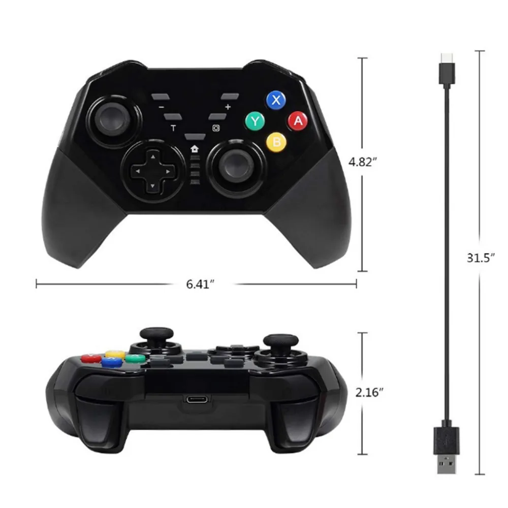 Bluetooth Wireless Controller For NS Switch Console Joystick This Pro Handle Compatible With Switch HostComputersPhone 40MR25 (6)
