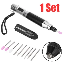 1 Набор 3,6 В 35 Вт Мини электрическая гравировальная Ручка DIY дрель шлифовальная машина роторный гравер набор инструментов для резки