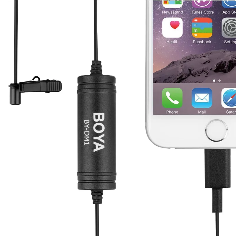 BOYA BY-DM1 6m Digital Lapel Lavalier Microphone
