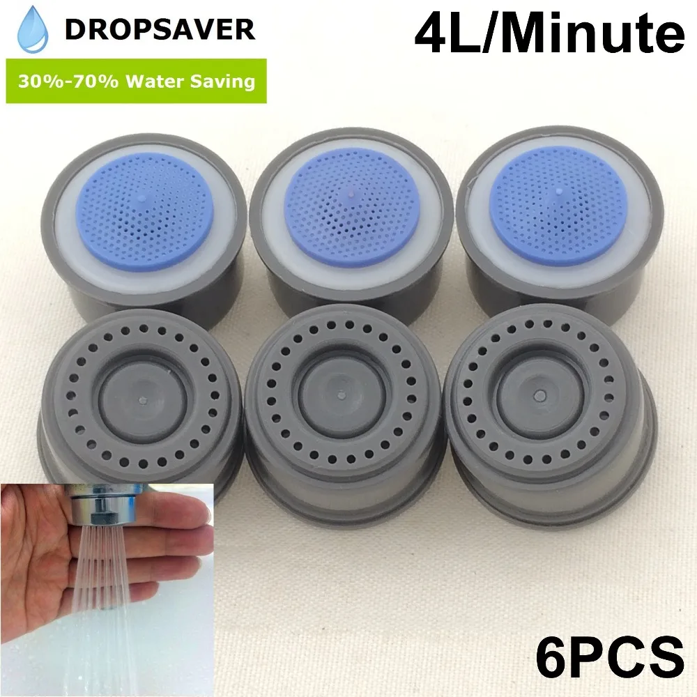 Бесплатная Shipping 6pcs аэратор для смесителя M24/F22 Core Set WS A4L распылитель подходит