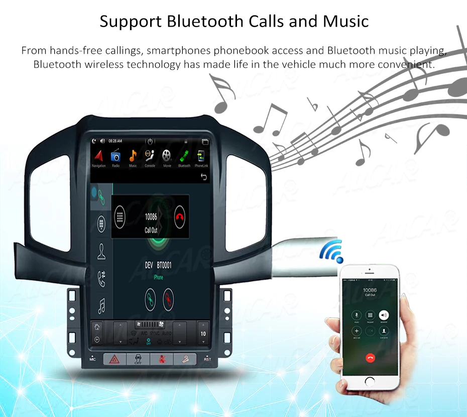 Perfect 2 DIN Android 8.1Tesla style Car radio For Chevrolet Captiva 2013 2014 2015 2016 2017 car cassette player Stereo autoradio 1 DIN 17