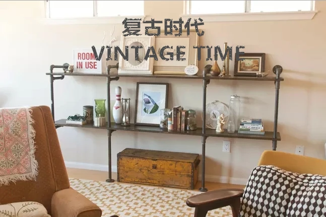 Industriele dressoir kast: industriële ladekast dressoirkast de ... Woonkamer boekenkast zwart