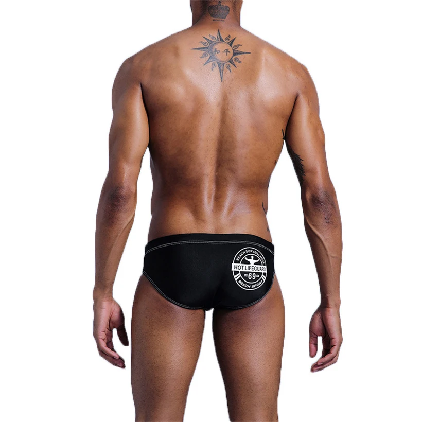 Push Pad Mens Swimming Shorts Bulge Sexy Briefs Swimwear Trunks white Swimming Pool Swimsuit Men Sport Beach Wear Surf  Gay