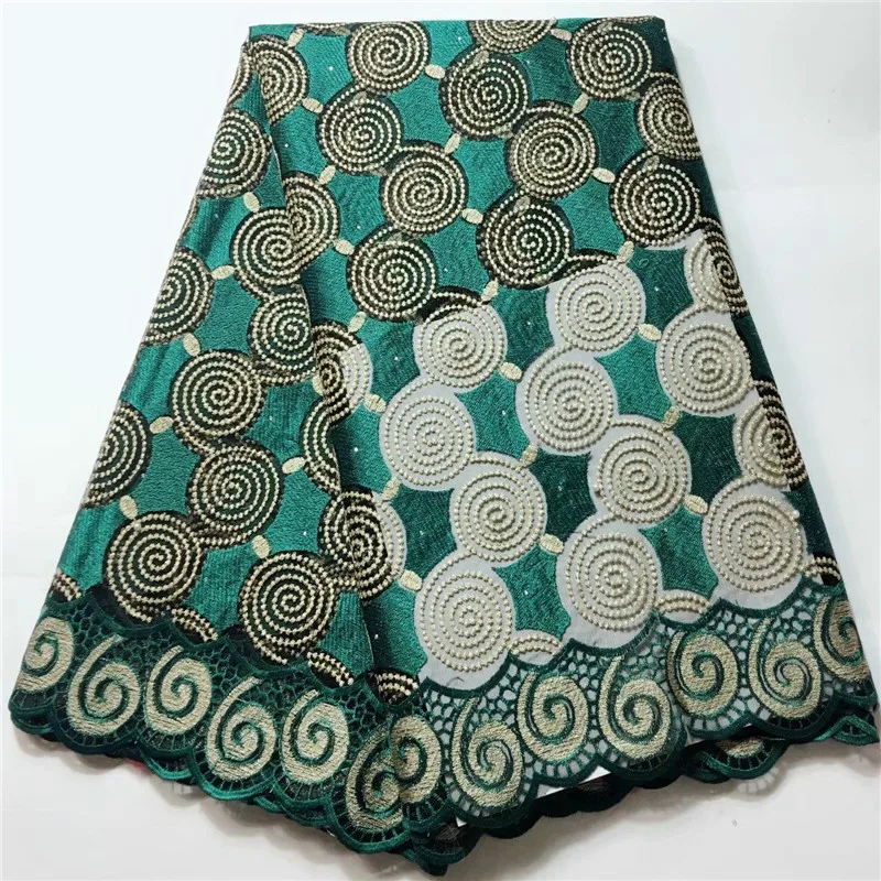 Embroider double color mesh fabric with stones for vestido JFY1 Free Shipping teal green African Tulle Lace | Дом и сад