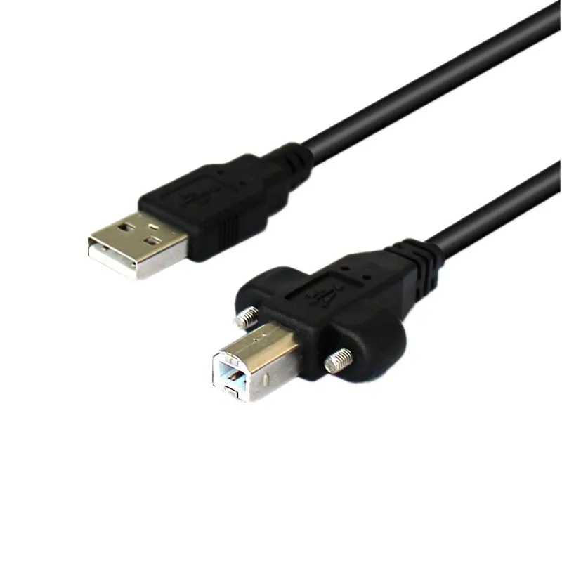 3 м 5 USB2.0 BM кабель USB 2 0 A папа к B Тип-B винты фиксированные промышленные камеры