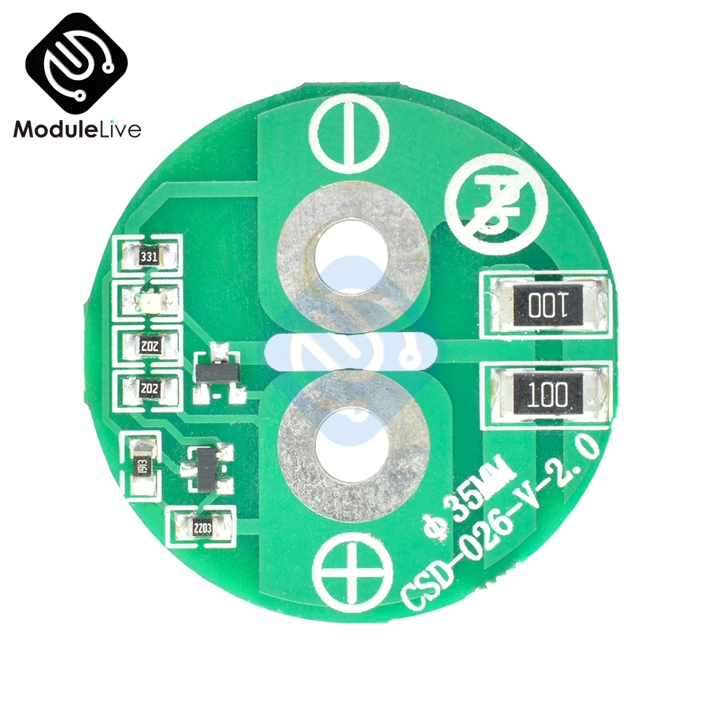 

2.7V 500F 3.5mm 3.5 MM Super Farad Capacito Balance Board Super Capacitor Protection Board Module