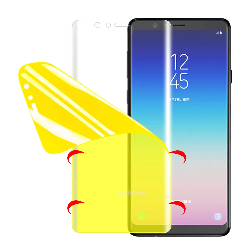 Pieno Morbido Idrogel Pellicola Per Samsung Galaxy A8 Star A9 Star A8S A9S Pieno Curvo Protezione Dello Schermo Samsung A9 Star Lite A8 Più