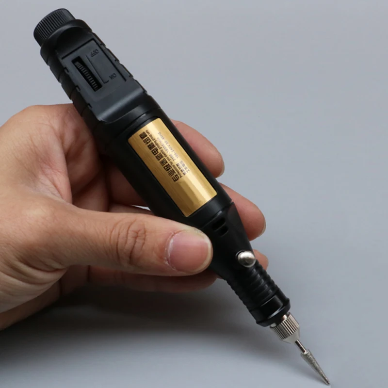 Electric Grinder Manicure Pen Drill Tool Removing Drill Machine Grinding Rotary Tool Kit for Engraving