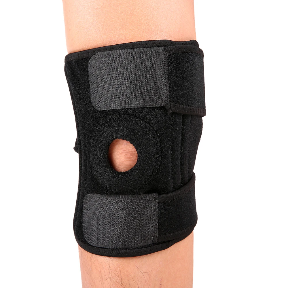 Knee Brace Support Sleeve Open Patella Protector Breathable Neoprene