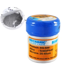 Soldagem Fundentes Novo XG-50 Mecânico Pasta De Solda SMT SMD Sn63/Pb37 Ferramenta Estação De Ferro De Solda Flux Sn63/Pb37 ferramenta de reparo