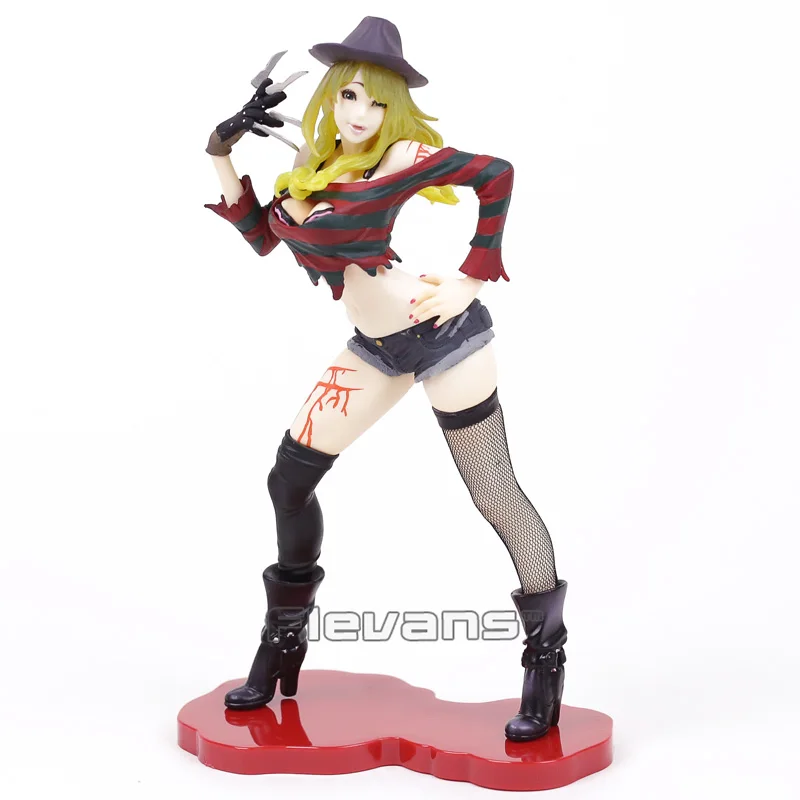 Freddy vs Jason Horror Bishoujo Voorhees / Krueger ПВХ фигурка Коллекционная модель игрушки 2 вида