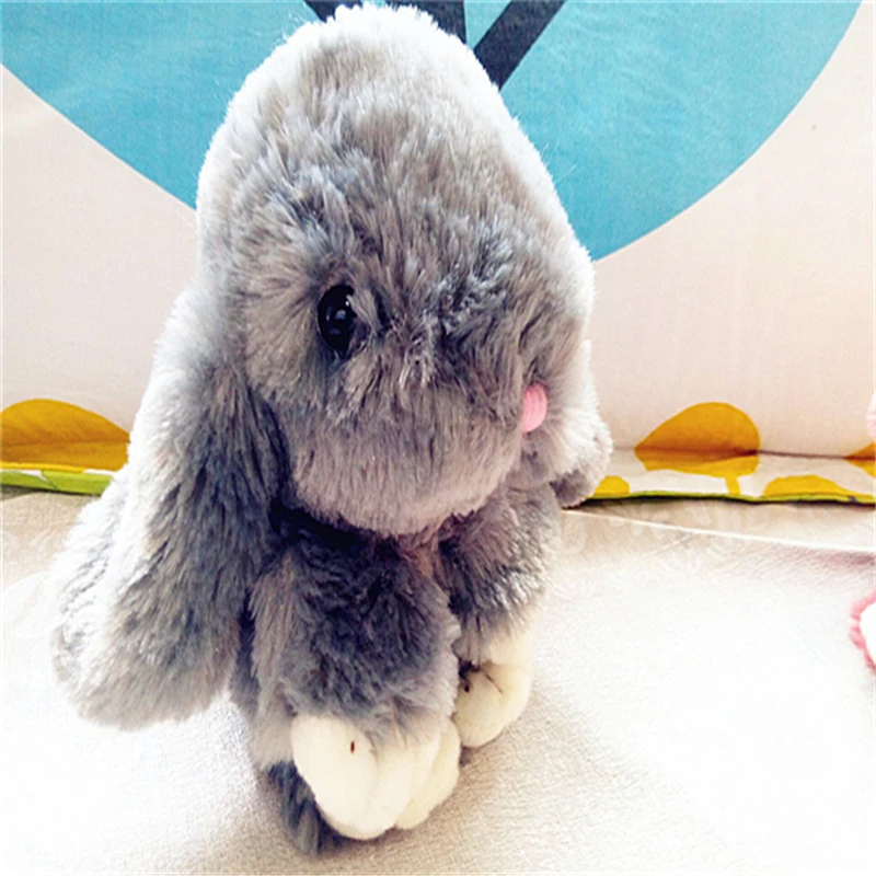 Mini Lapin En Peluche 1 Piece Jouet Mignon Pour Bebe Peluche Douce Fourrure De Lapin Porte Cles Pendentif 7 Couleurs 4 1 Aliexpress