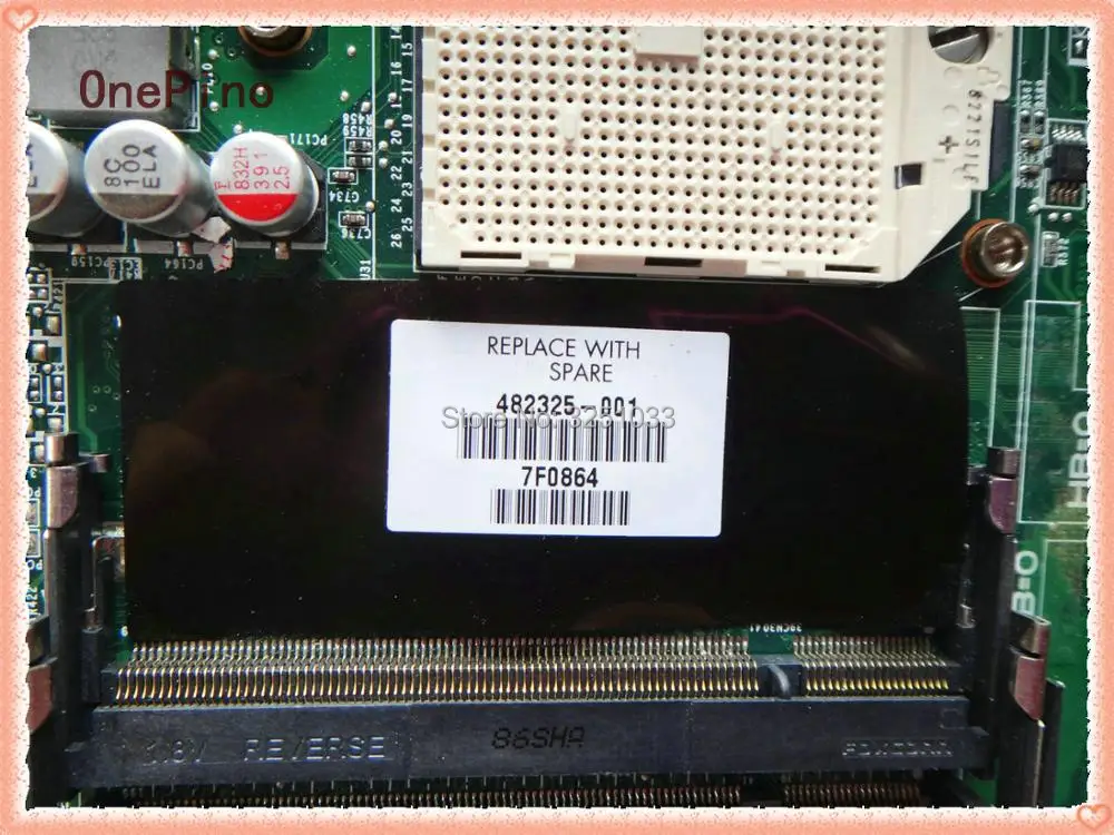 482325-001 506071-001 دفتر DA0QT8MB6G0 DV5 اللوحة المحمول DDR2 اللوحة الأم اختبار كامل