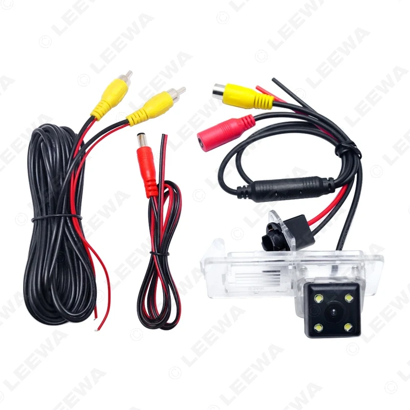 LEEWA HD Car Rear View Camera With LED Light For Renault Fluence/Dacia Duster/Megane 3/Nissan Terrano  #CA2810