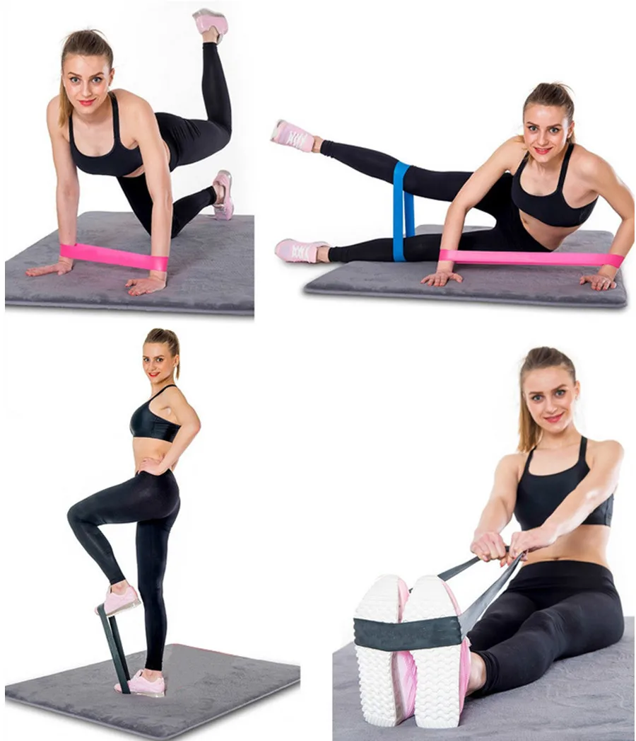 Resistance Bands fitness Loop Yoga Pilates Home GYM Fitness Exercise Workout Training pull up Rubber Bands 2018 Wholesale *30 Resistance Bands fitness Loop Yoga Pilates Home GYM Fitness Exercise Workout Training pull up Rubber Bands 2018 Wholesale *30