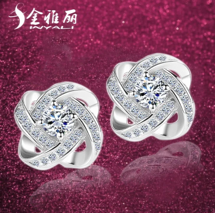 2020 г. акция женские серьги модные ювелирные изделия с кристаллами от Swarovski дизайн