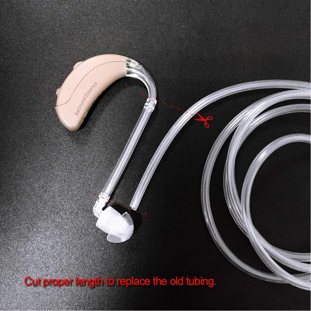 Soundlink 100cm PVC Tubing Tube for IEMs BTE Hearing Aid Earmolds DIY In-ear Monitors 4