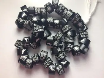 

Aluminium 2019 Free shiping 200 pcs mental rings for racing pigeon