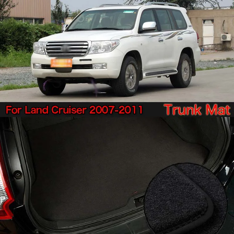 Nylon Fabric Washable Car Trunk Cargo Liner Carpet Mats For Toyota Land