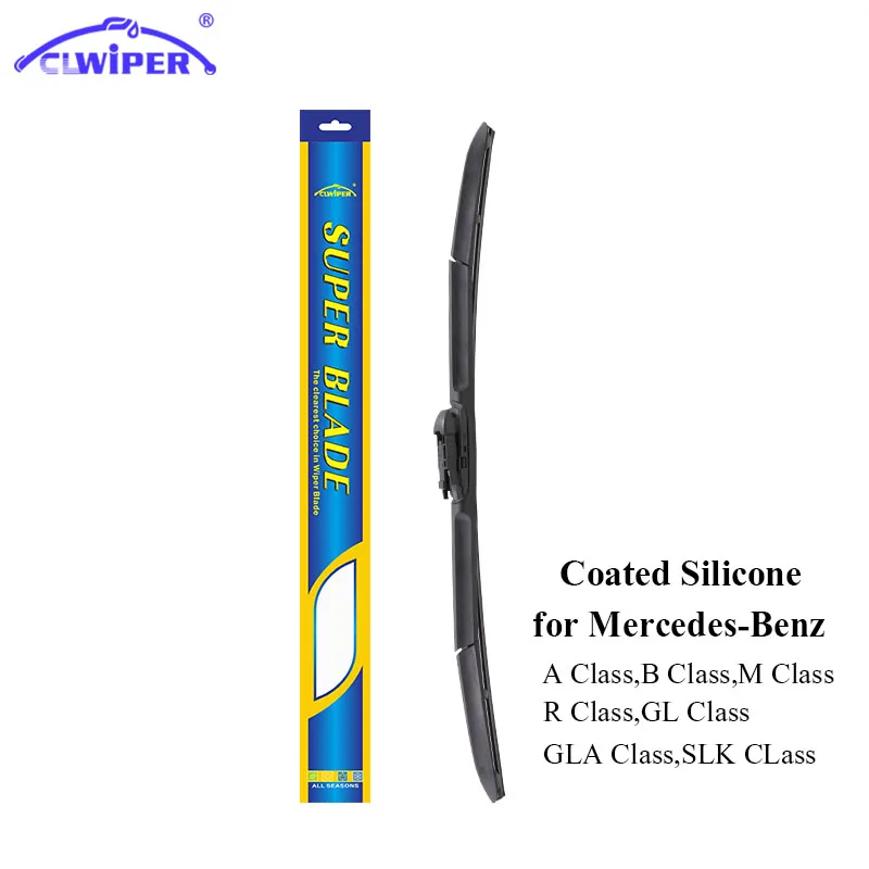 CLWIPER Super Coated Silicone Windshield Wiper Blade For Mercedes Benz A/B/M/R/GL/GLA/SLK class