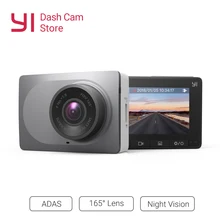 YI смарт-dash Камера Full HD Видеорегистраторы для автомобилей Cam видео Регистраторы Wi-Fi Ночное видение 1080 P 2," 165 градусов 60fps Камера серый автомобиль Запись