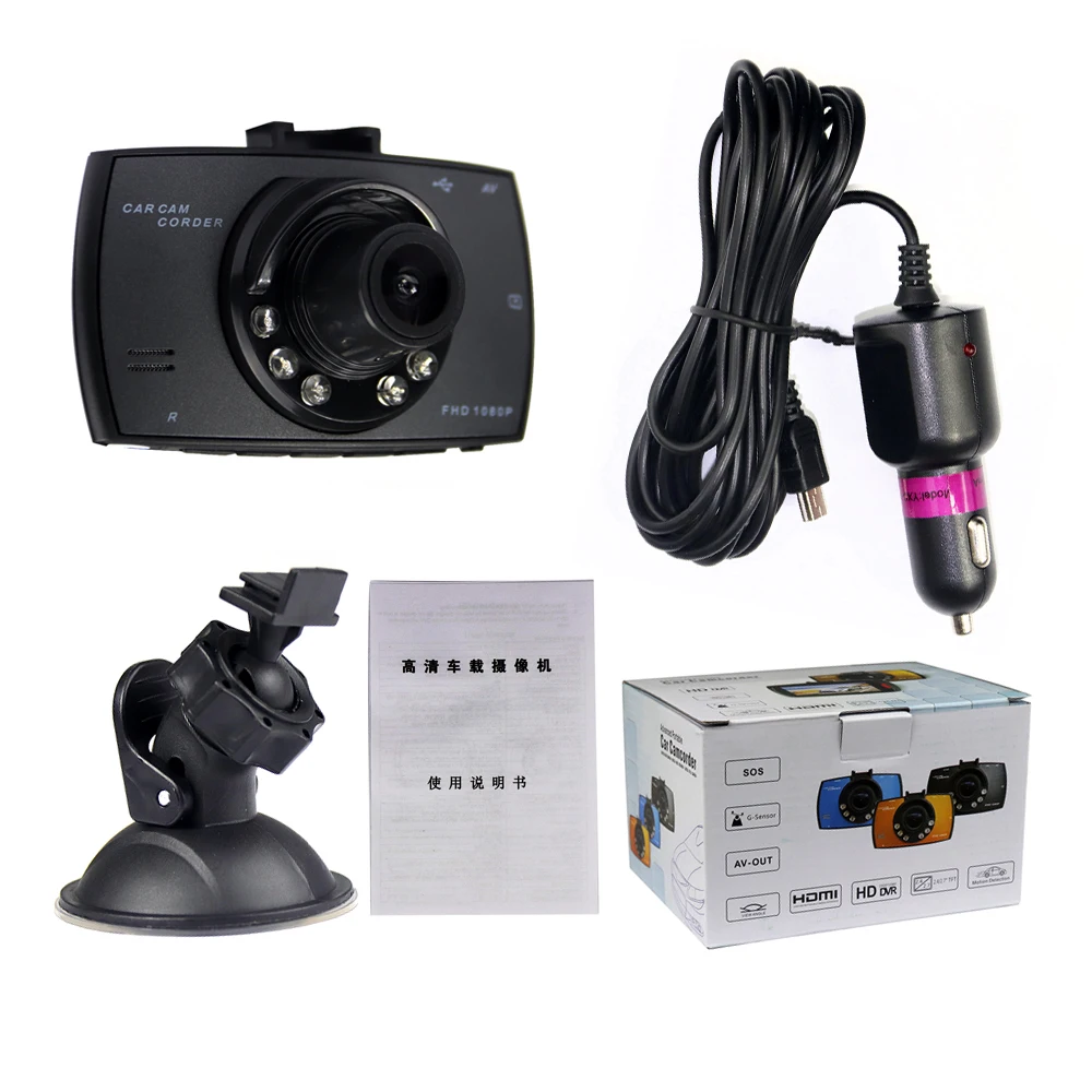 Dash Cam DVR HD 1080 P Мини Портативный g сенсор Автомобильный dvr камера 2 7 дюйм(ов) ов)