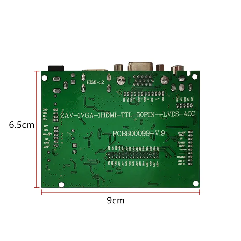 Для Raspberry Pi 3 2 ЖК-дисплей Экран дисплея 7 дюймов 1024*600 7300101463 E231732 на тонкопленочных транзисторах на тонкоплёночных транзисторах 50 шпильки мониторов происходит 2AV HDMI VGA