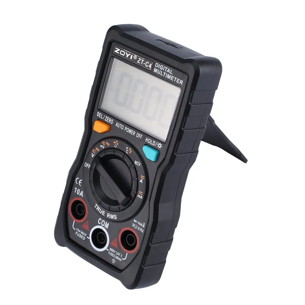 ZT C4 4000 Цифровой мультиметр Высокая точность авто True RMS AC/DC частота измерения