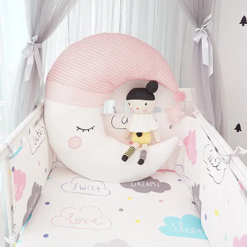 Muslinlife 3 Farben Mond Baby Schlafen Kissen Sweety Kinderzimmer Dekorative Kissen Kinder Madchen Jungen Boden Tipi Kissen 56 67 Cm Kinder Zimmer Dekoration Kissen Baby Schlaf Kissenbaby Kissen Aliexpress