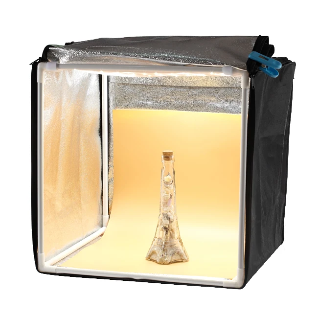Selens 60*60 см Портативная фотостудия освещение мини-софтбокс лайтбокс Складная лампа коробка для фотосъемки фон для съемки палатка комплект