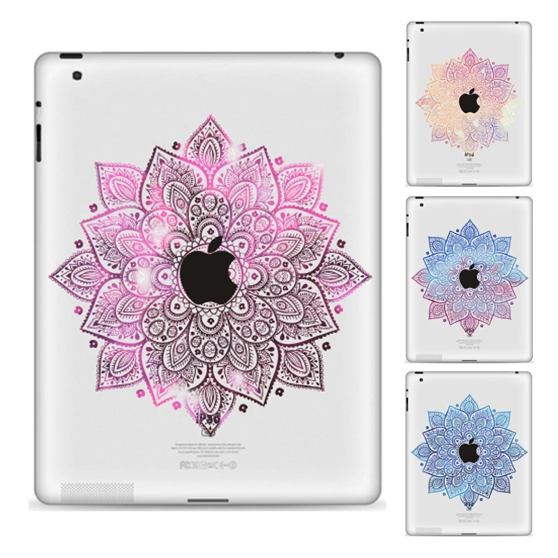 

GOOYIYO - For iPad 234 Vinyl Decal Tablet Partial Sticker Simple Design Print Dream Catcher Skin For iPad Air Pro Mini Tablet