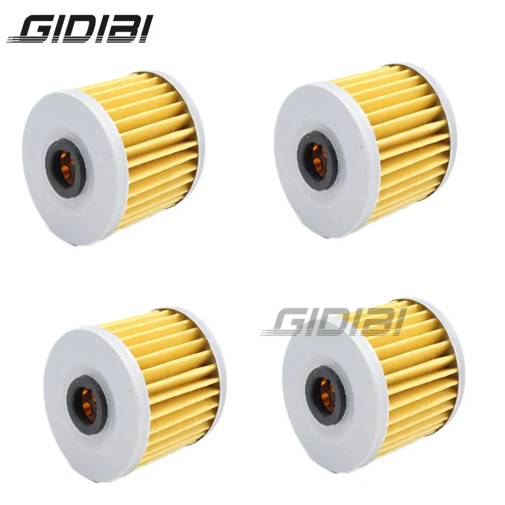 4 шт. Мотоцикл масляный фильтр для Kawasaki KL600 A1, B1-B4(KLR600) 84-90 KL650 A1-A19, A6F, A7F, E8F, E9F, EAF, ебф, ефв EDF, EEF, Эф, эпидермальный фактор роста