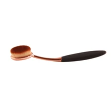 Gold Color Oval Foundation Brush New Design Makeup Tool Cosmetic Cream Powder Blush Makeup Brushes High Quality Make Up Brushes