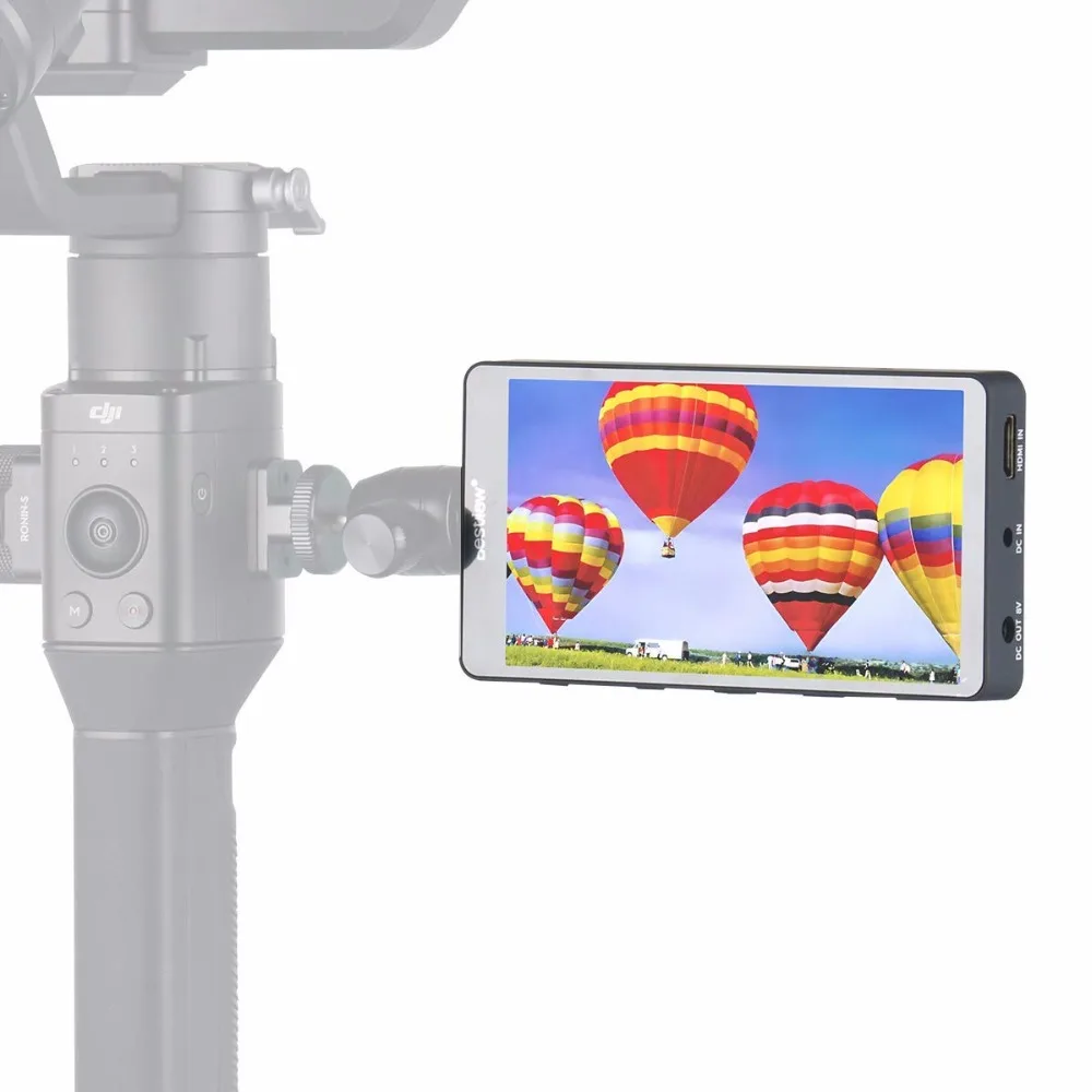 Bestview S5 5 дюймов 4 К поле DSLR монитор с Поворотный кронштейн держатель ZHIYUN кран 2 Weebill