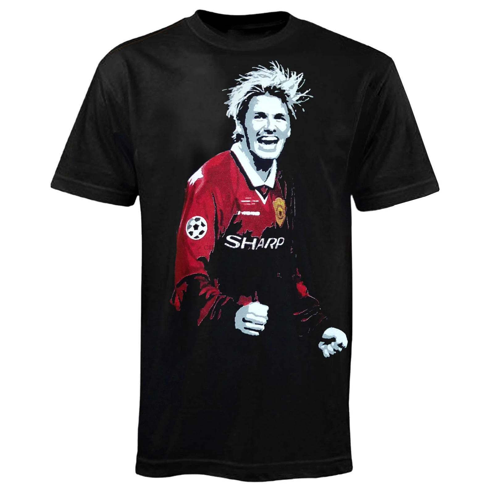 

Football David Beckham in 1999 Kit T-Shirt football Cool Casual pride t shirt men Unisex Fashion tshirt free shipping funny