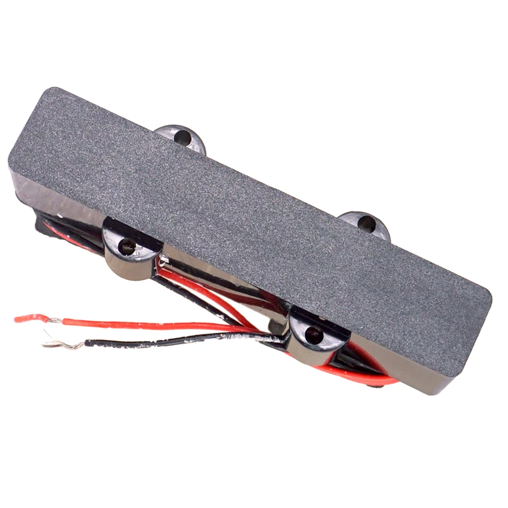 2pcs Black 4 String JB Jazz Bass Pickup Neck&Bridge for Electric Bass Parts