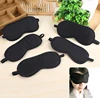 Hot Soft Portable Eye Mask Black Fast Sleeping Eyeshade Cover Eye Masks Shade Patch Women Men Blindfold Travel Sleepmasker 2