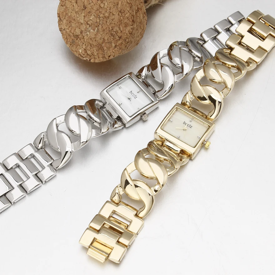 Часы женские кварцевые с браслетом из стали под серебро и золото|watch f|watch fashionwatch