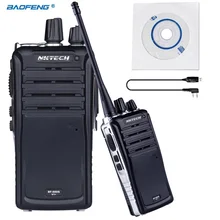 2X Walkie Talkie NKTECH BF-888S V1+ VS baofeng bf-888s 5W 16 Channels 50 CTCSS Transceiver+Cable ham radio