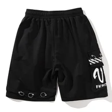 April MOMO мужские летние шорты длиной до колена брюки уличная Мужская Повседневная мода хип-хоп бордшорты Hombre