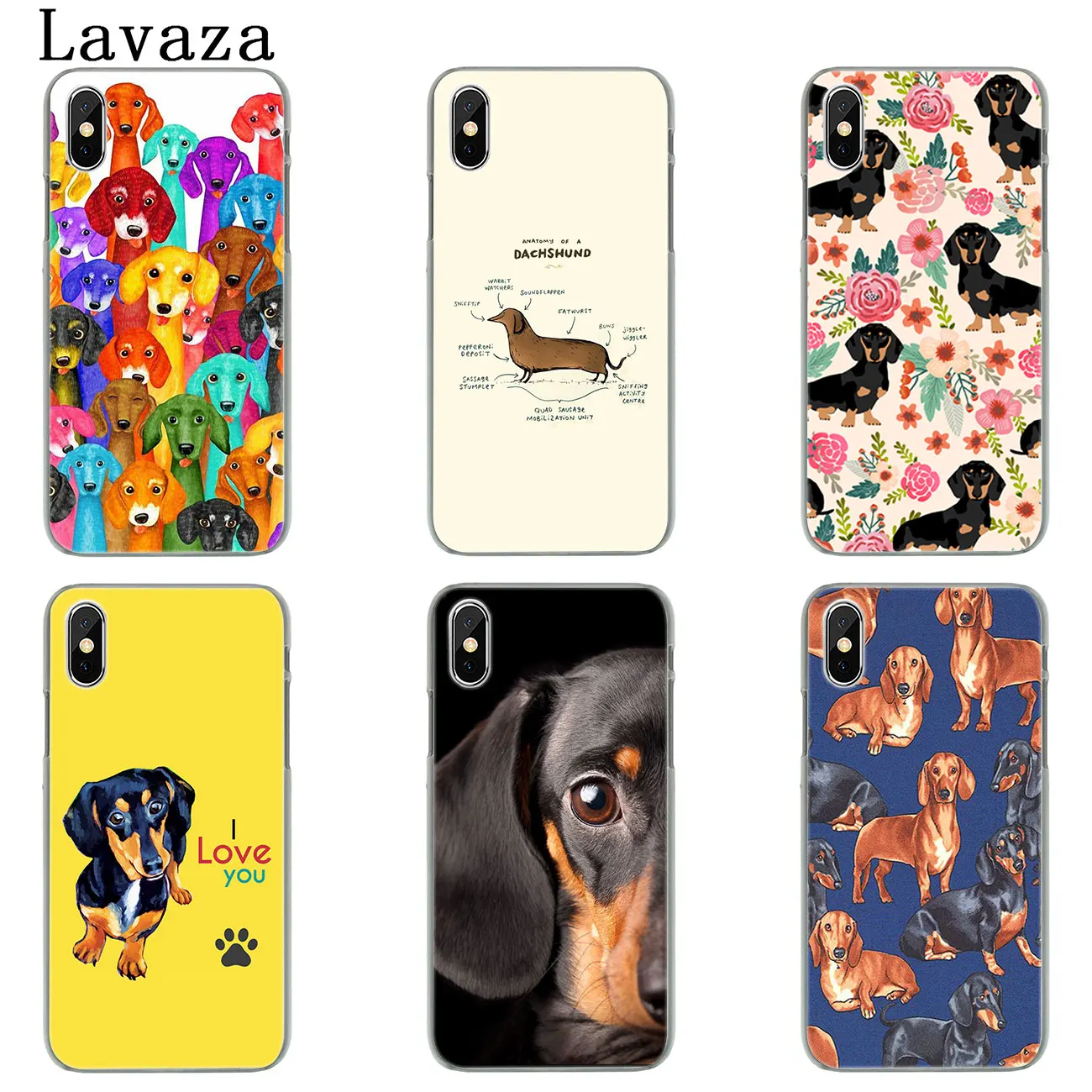 Твердый чехол для телефона Lavaza Dachshund dog Для iPhone XR X XS 11 Pro Max 10 7 8 6 6S 5 5S SE 4 4S