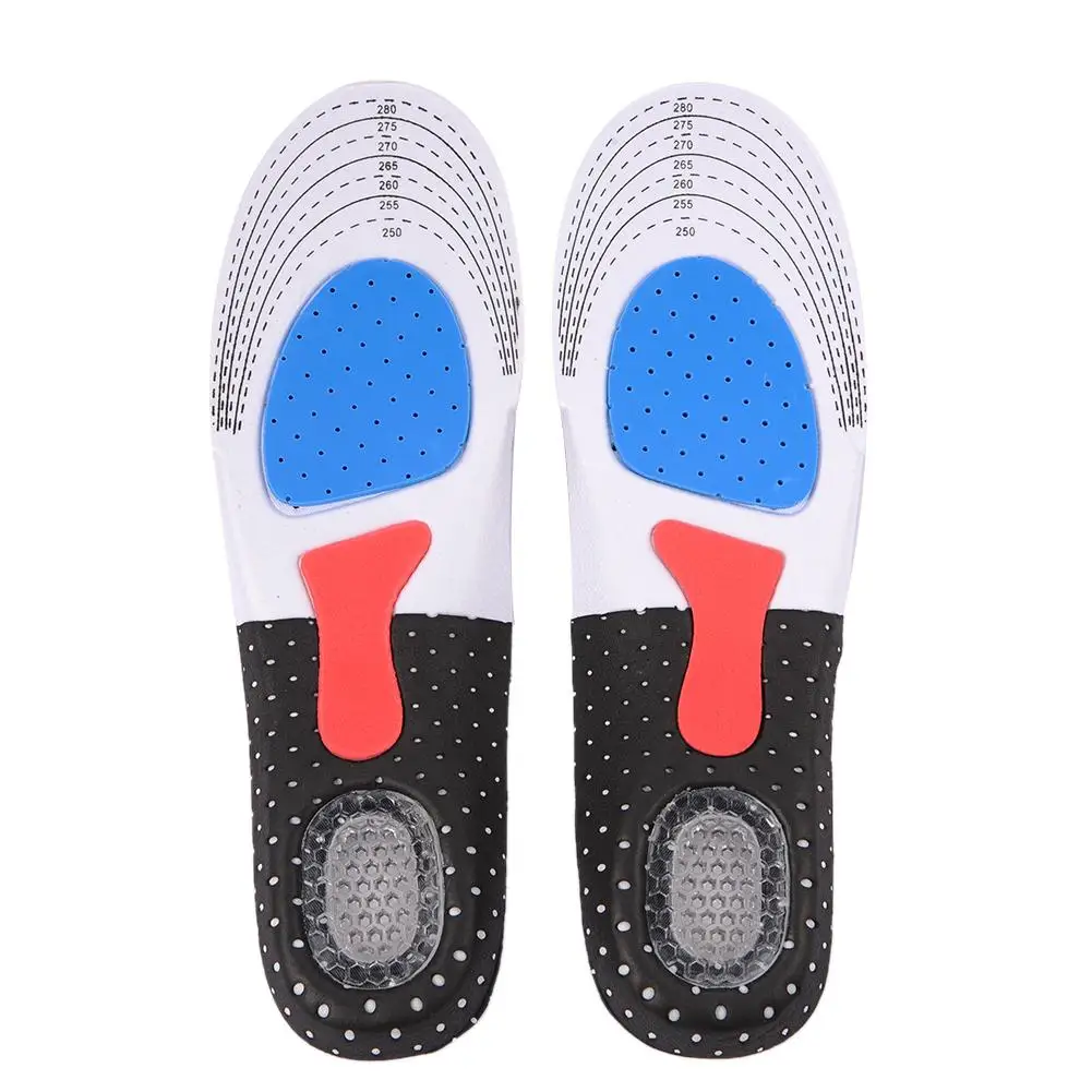 New 1 Pair Breathable Outdoor Sport Insoles Basketball Football Light